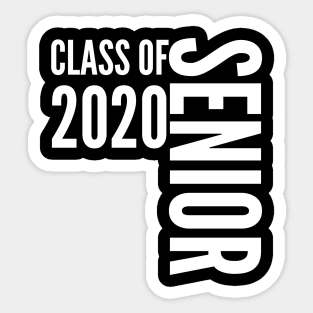 Senior Class of 2020 20 High School Graduation Gift Sticker